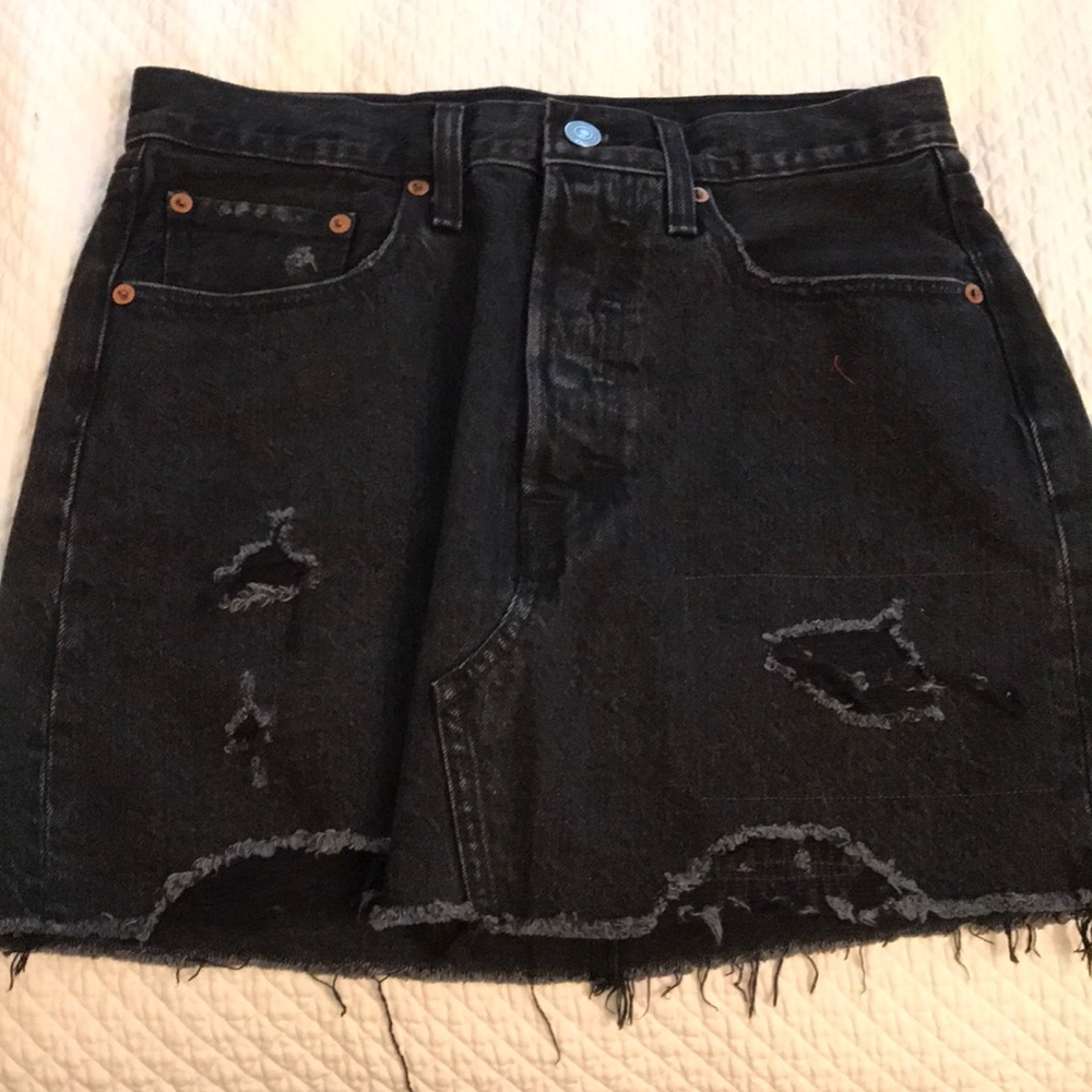 Levi denim skirt